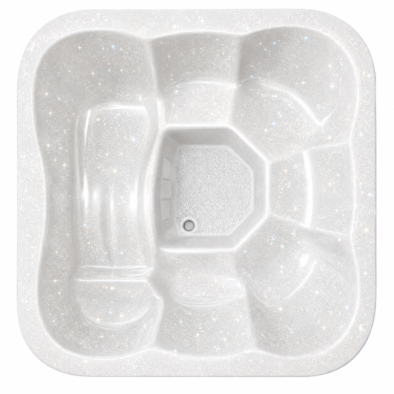 Jacuzzi with electric heater
