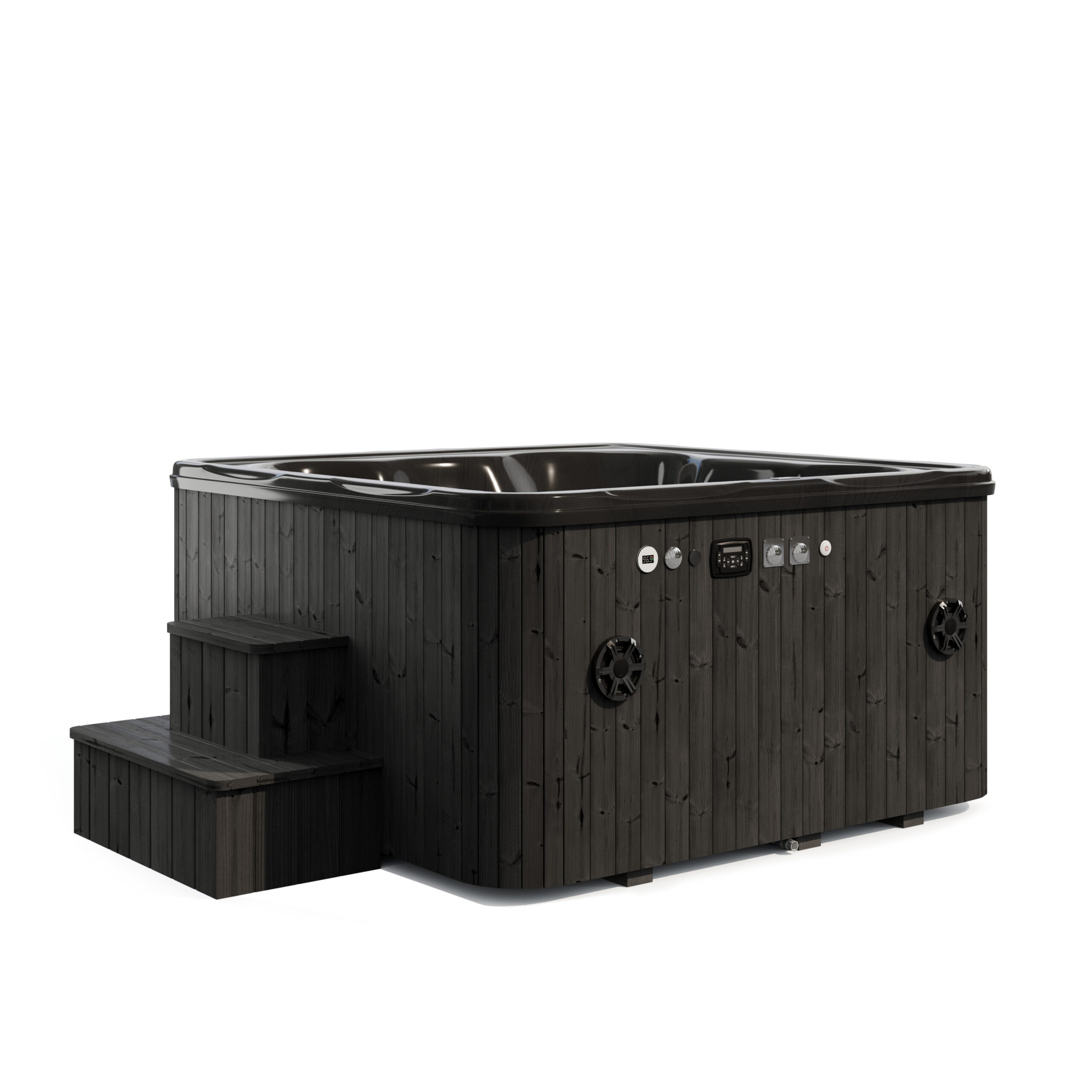 Jacuzzi with electric heater