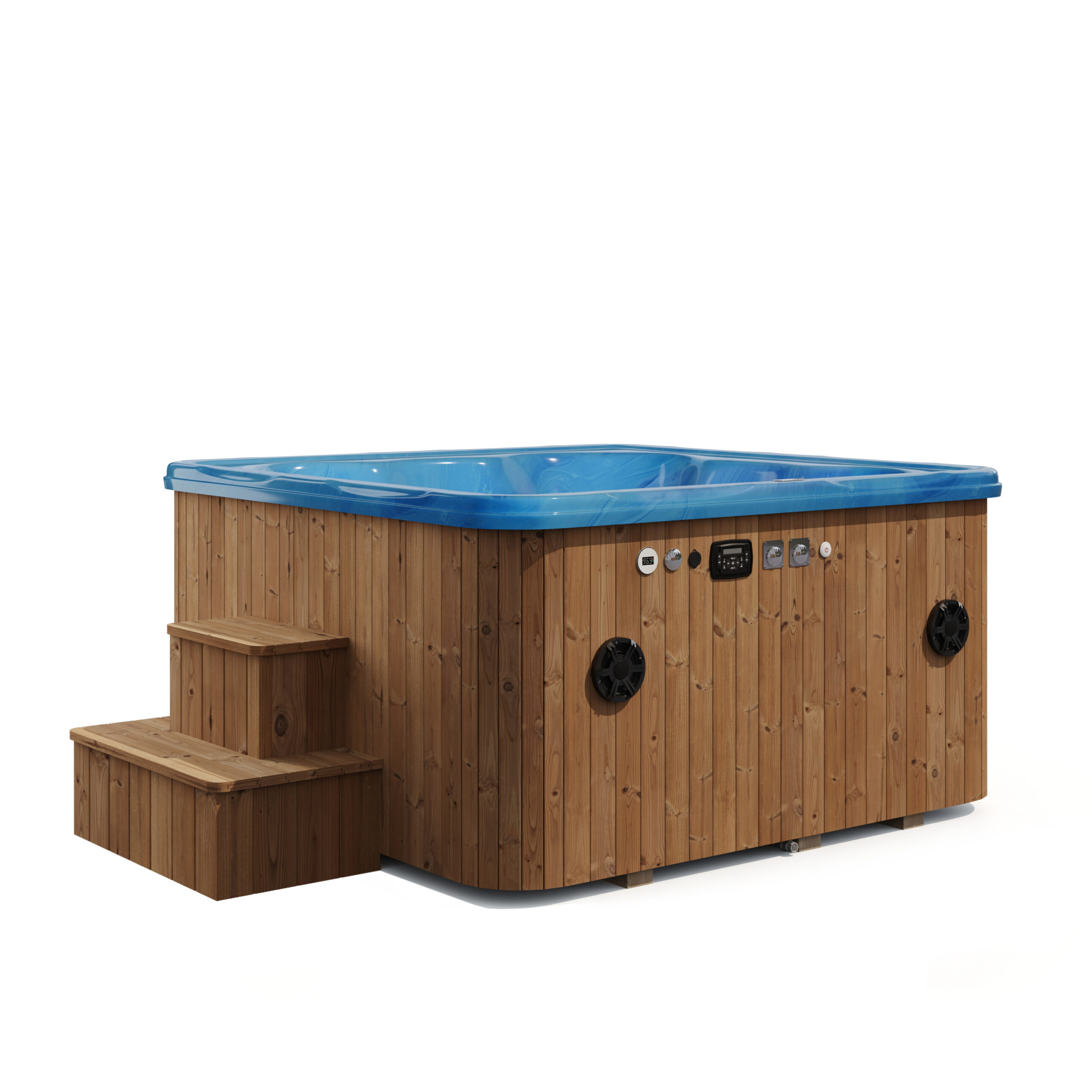 Jacuzzi with electric heater