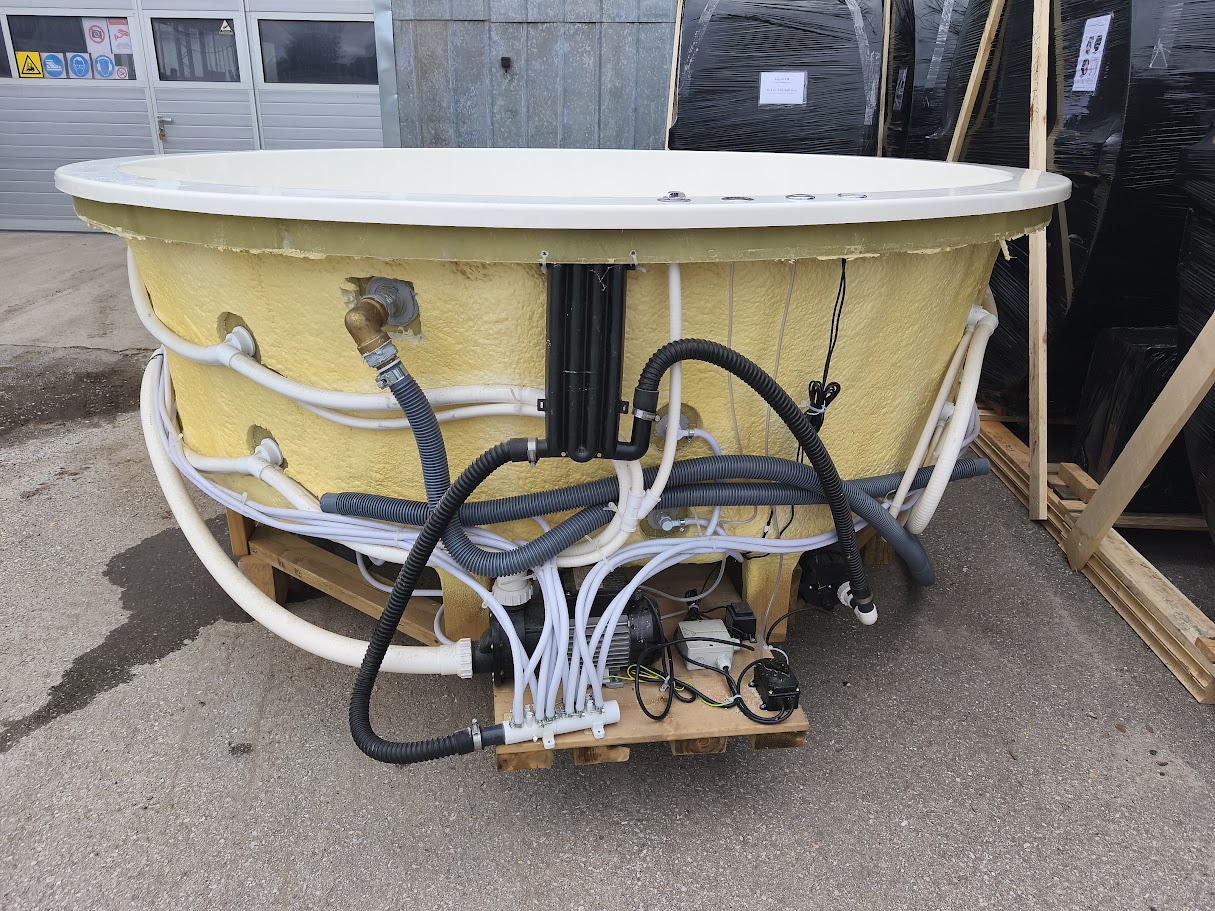 Klaasfiibrist tünnisisu ümar Ø 2500 mm